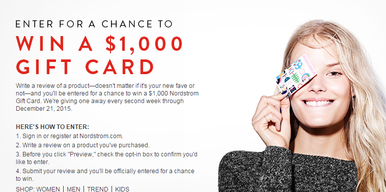 prize drawing example