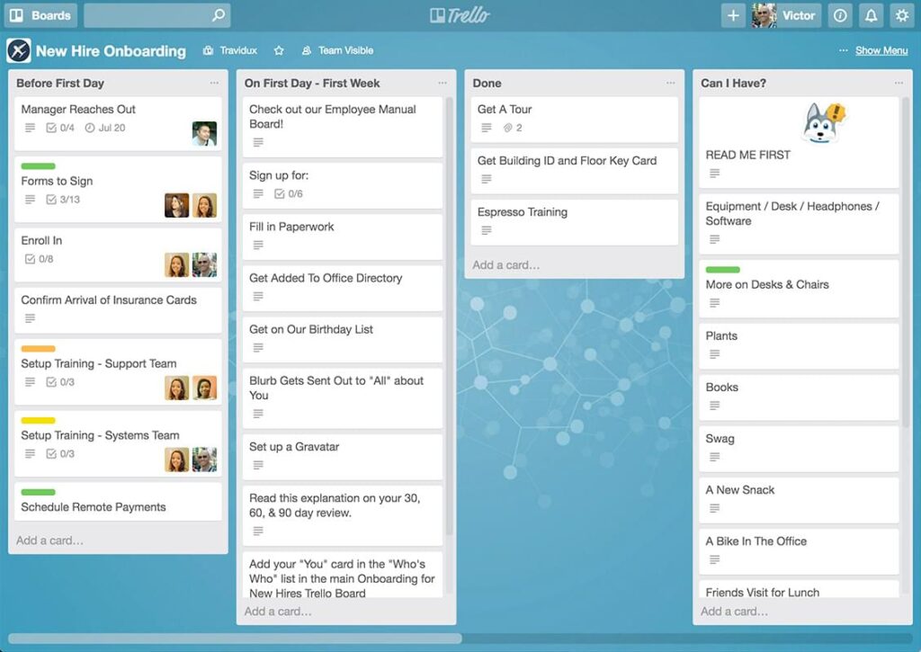 trello smb project management