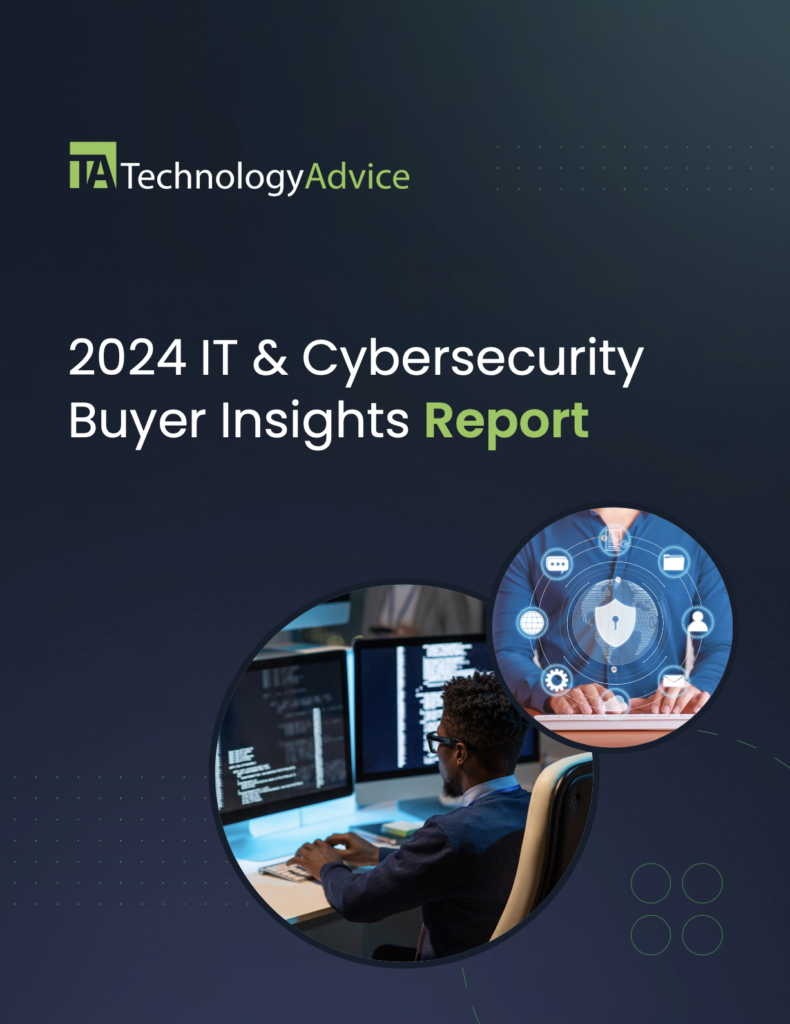 2024 IT & Cybersecurity Buyer Insights Report cover