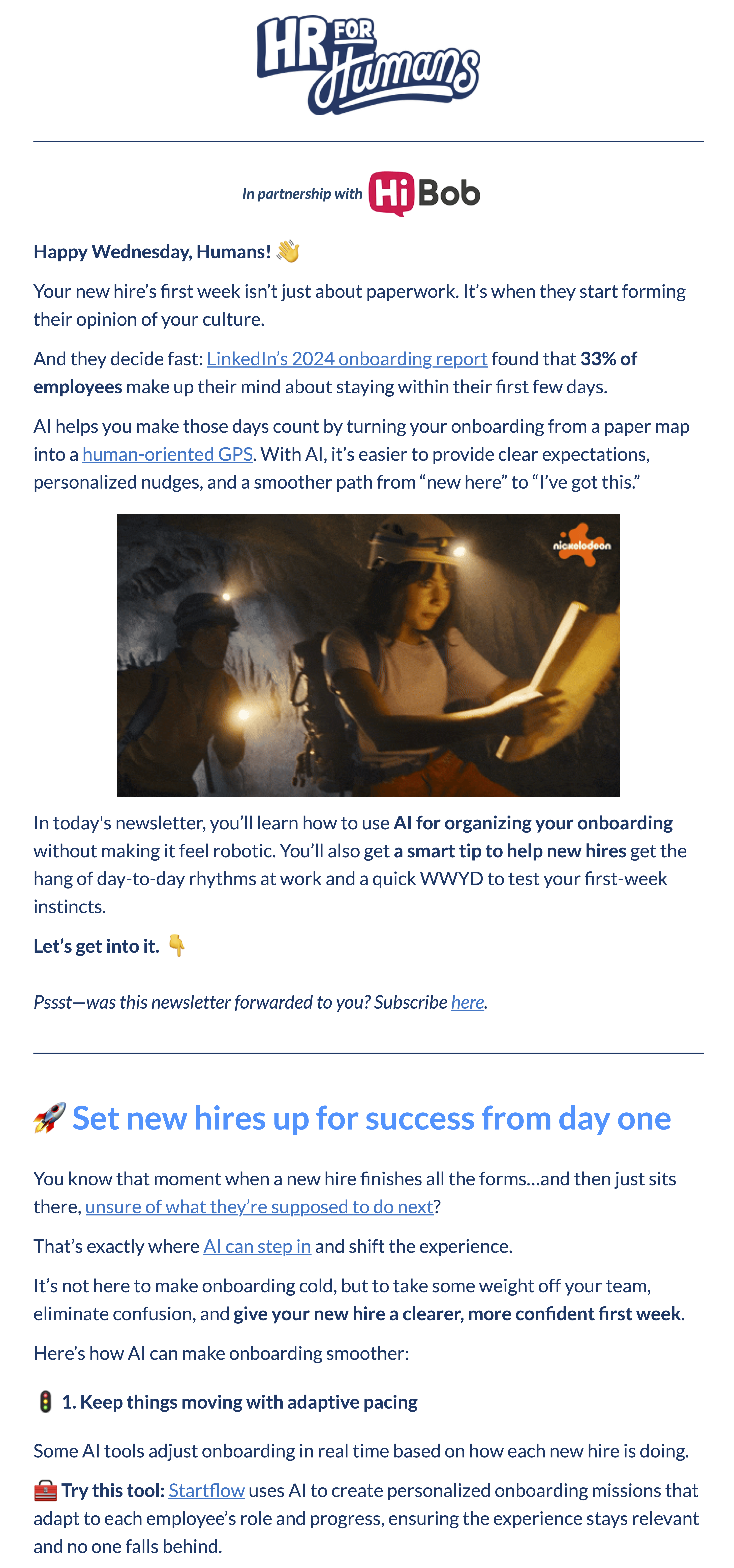 HR for Humans newsletter